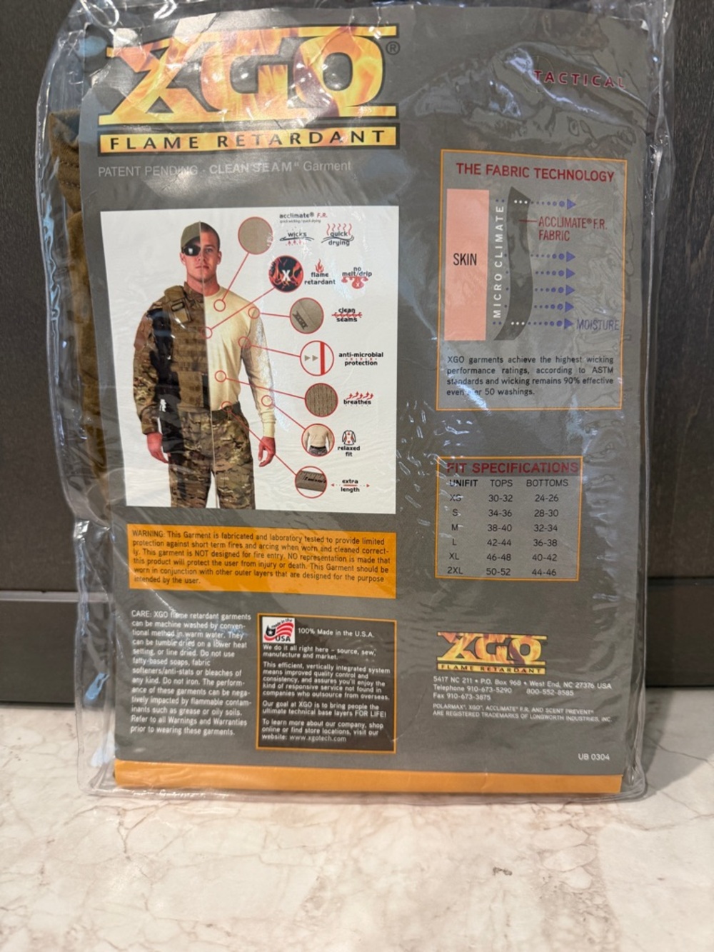 XGO Lightweight FR-Tshirt size XL